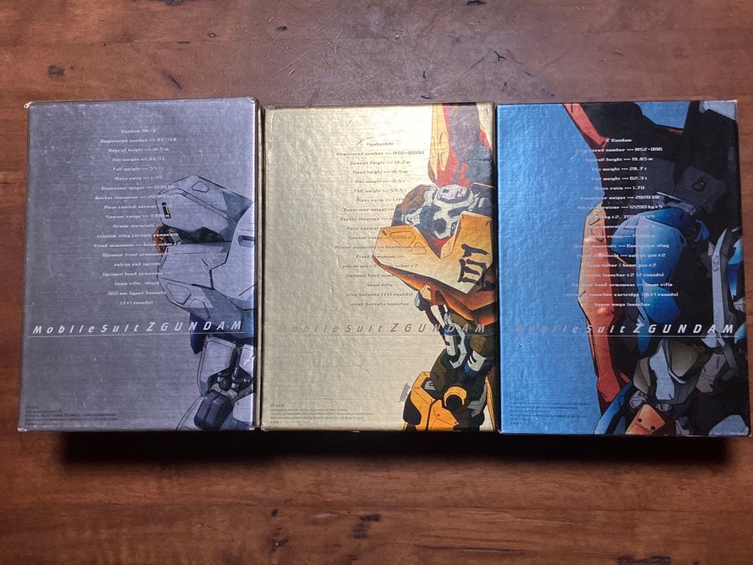 機動戦士Zガンダム メモリアルDVDBOX 3巻セット