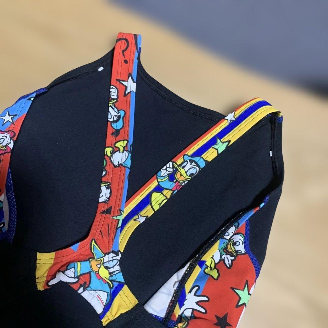 競泳練習用水着 arena ドナルド2025年/秋冬新作 水泳帽付き