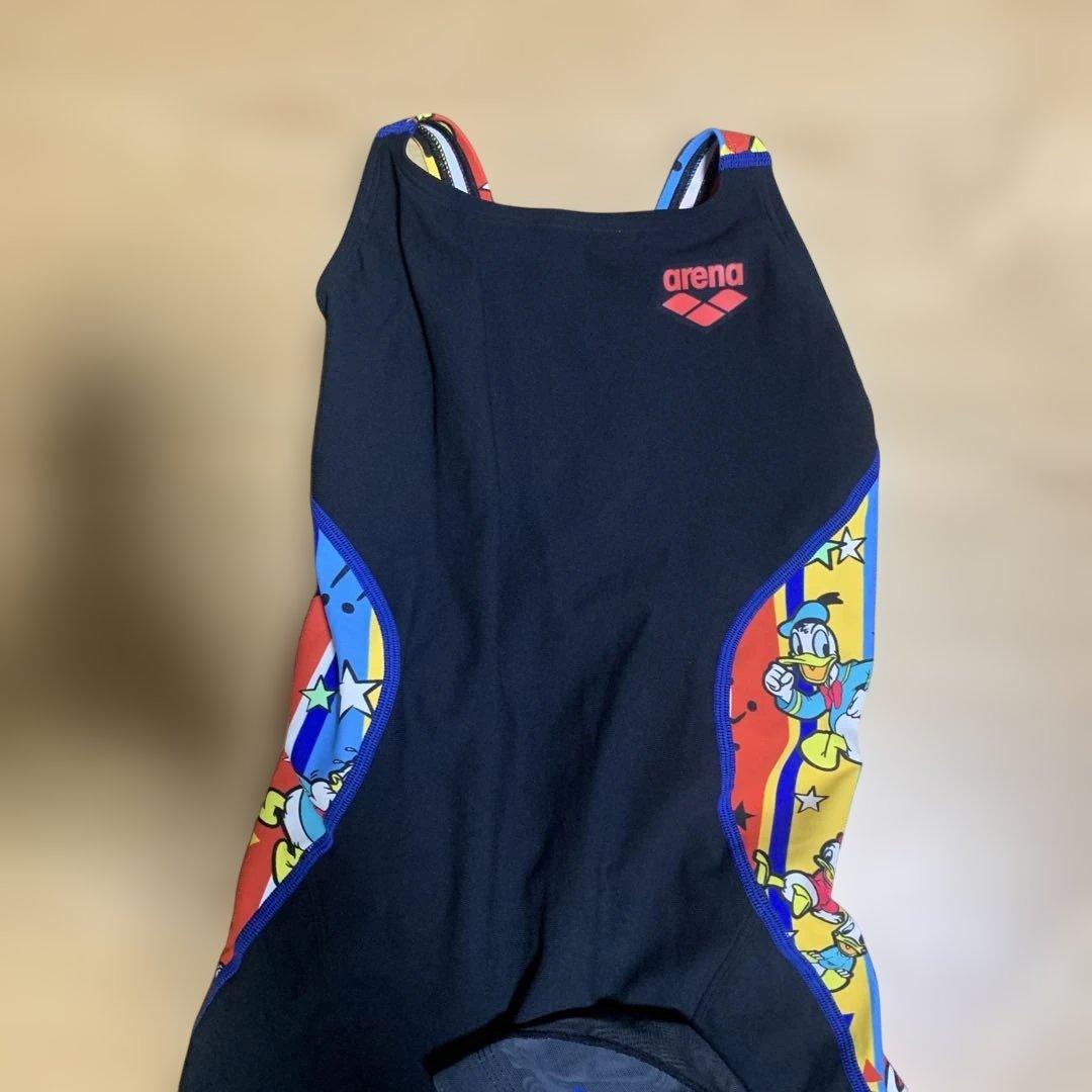 競泳練習用水着 arena ドナルド2025年/秋冬新作 水泳帽付き
