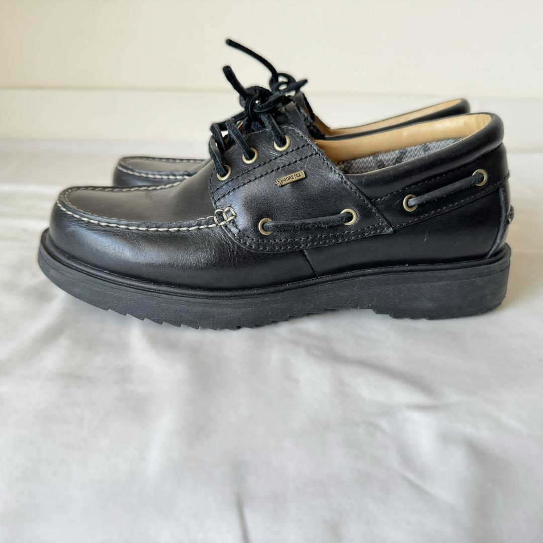 リーガル　美品/メンズ/ブラック/モカシン/ビジネス/レザー/ゴアテックス/防水