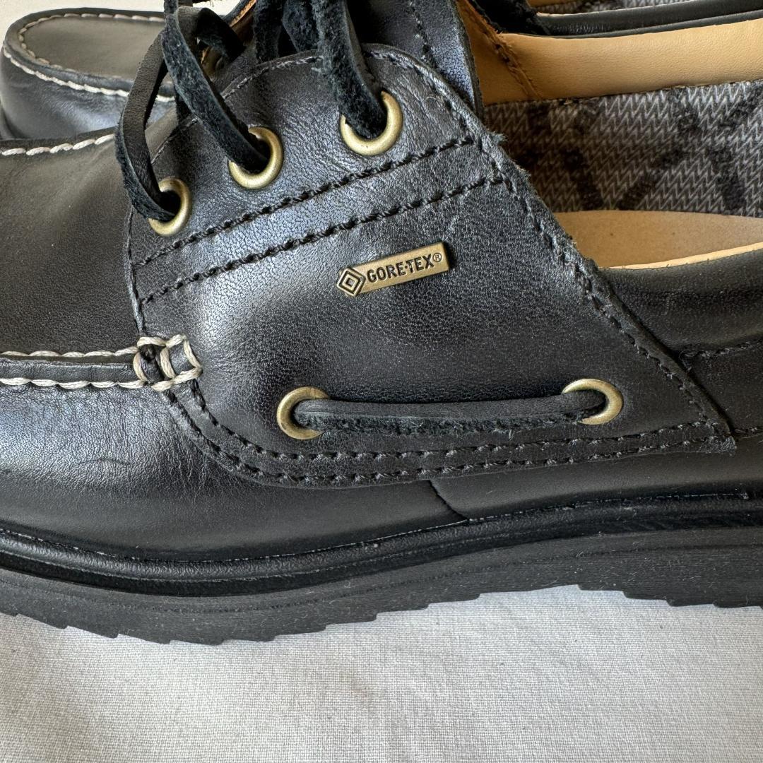 リーガル　美品/メンズ/ブラック/モカシン/ビジネス/レザー/ゴアテックス/防水