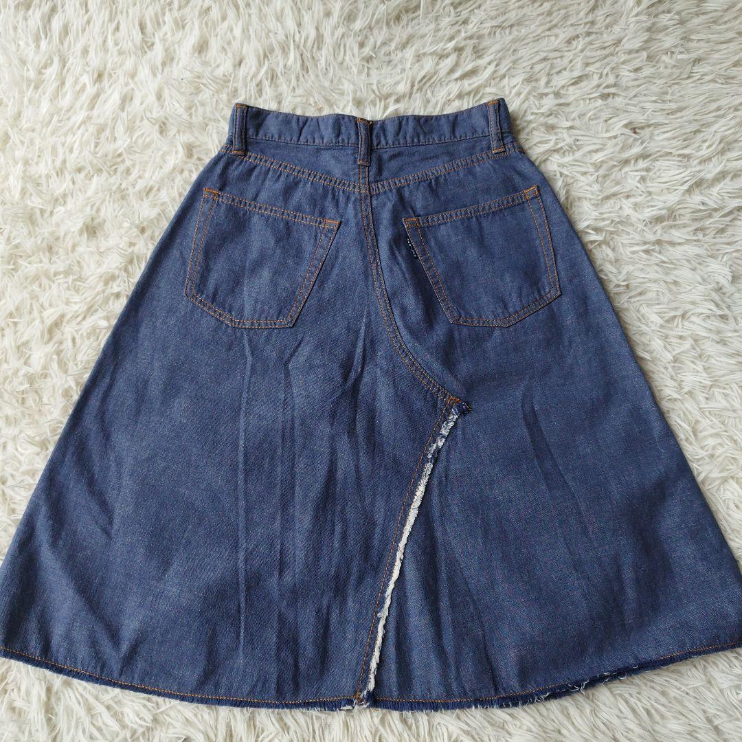 新品タグ付✨マディソンブルー5POCKET DENIM SKIRT 希少色 00