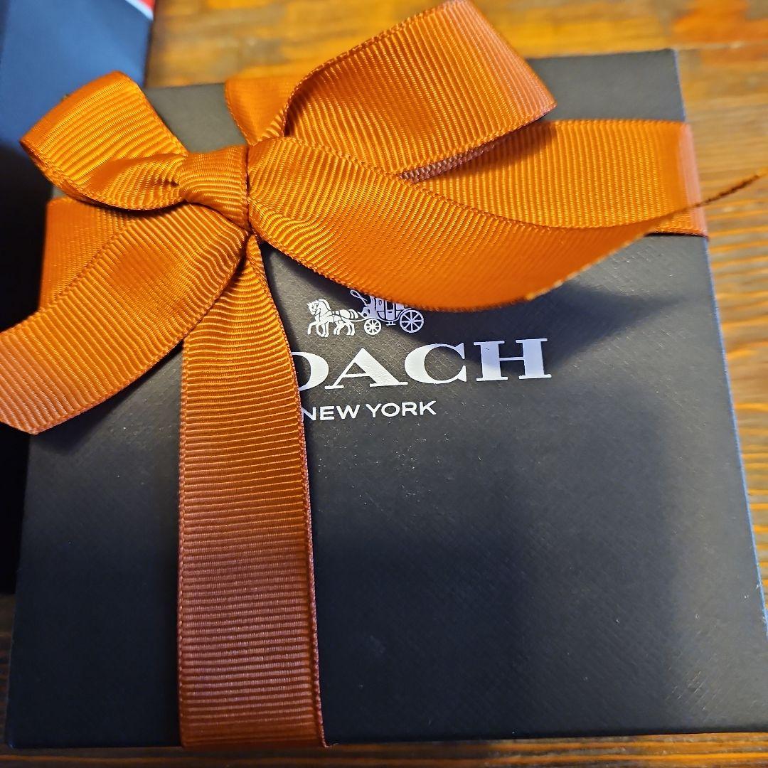 専用未開封プレゼント用COACH チェリーバッグチャーム