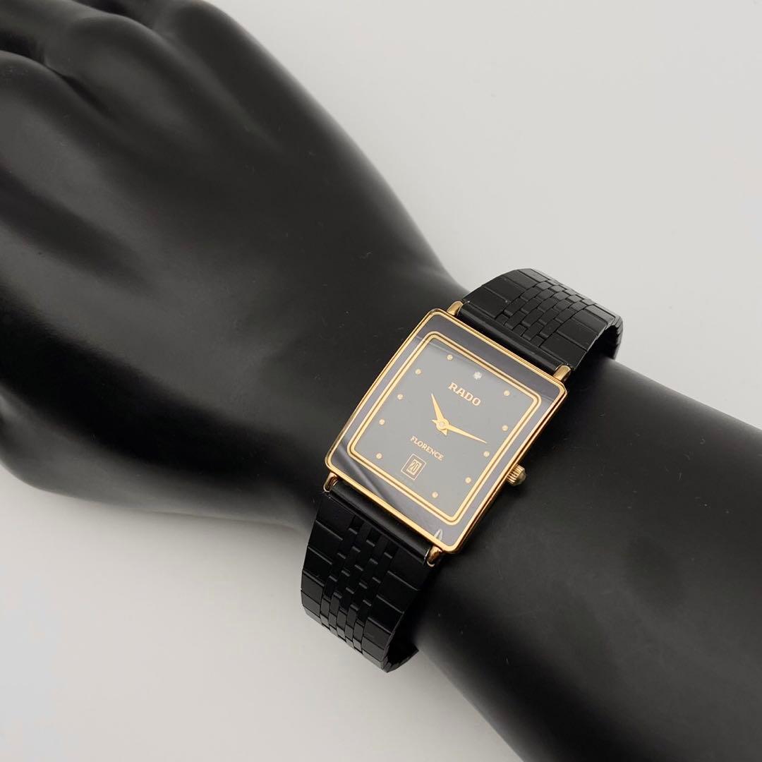 【美品　稼働品】ラドー フローレンス　クォーツ 腕時計 160.3605.2