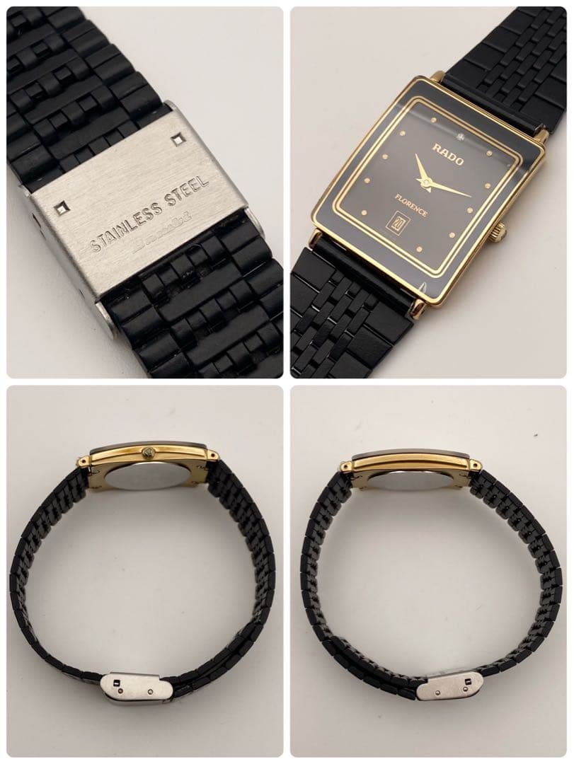 【美品　稼働品】ラドー フローレンス　クォーツ 腕時計 160.3605.2