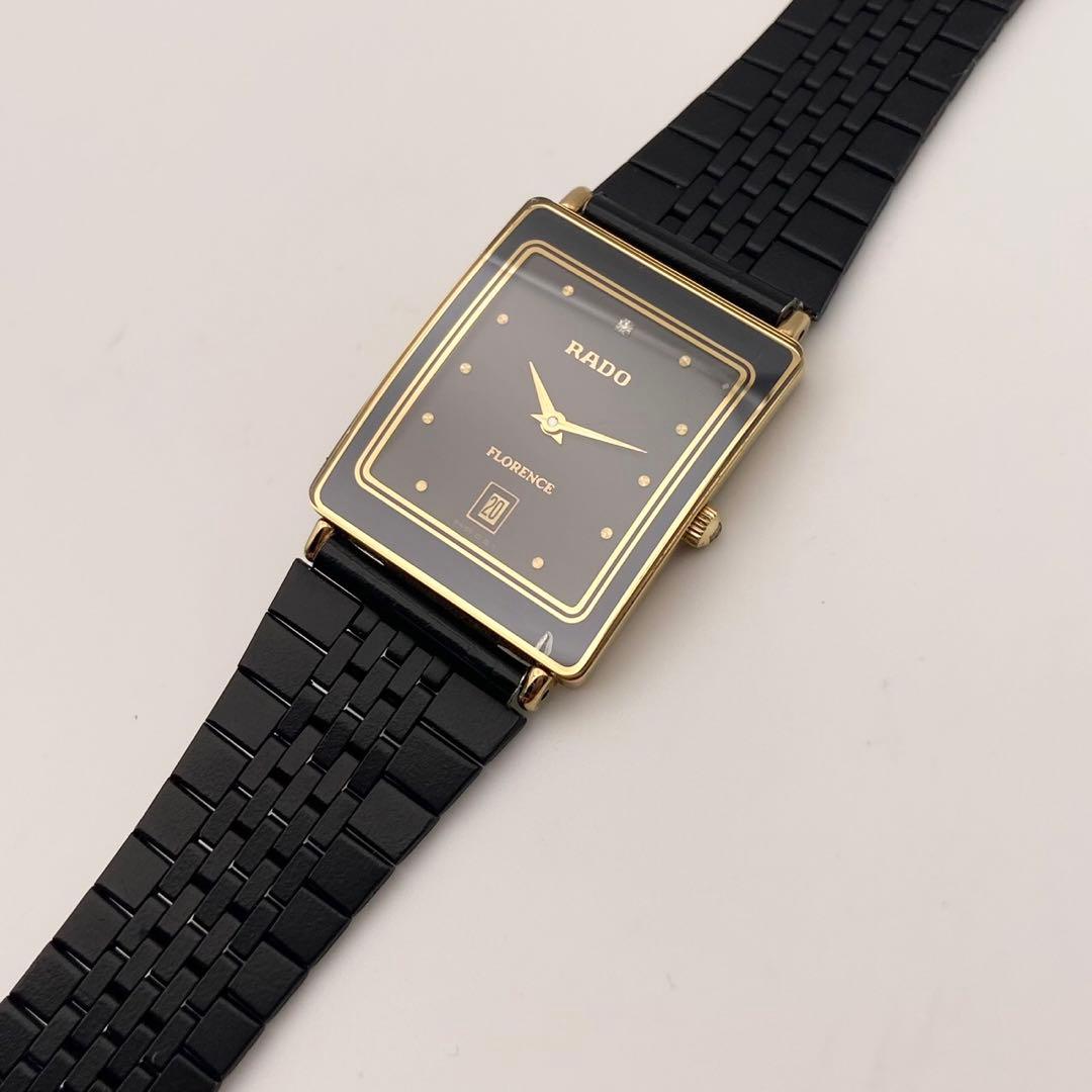 【美品　稼働品】ラドー フローレンス　クォーツ 腕時計 160.3605.2