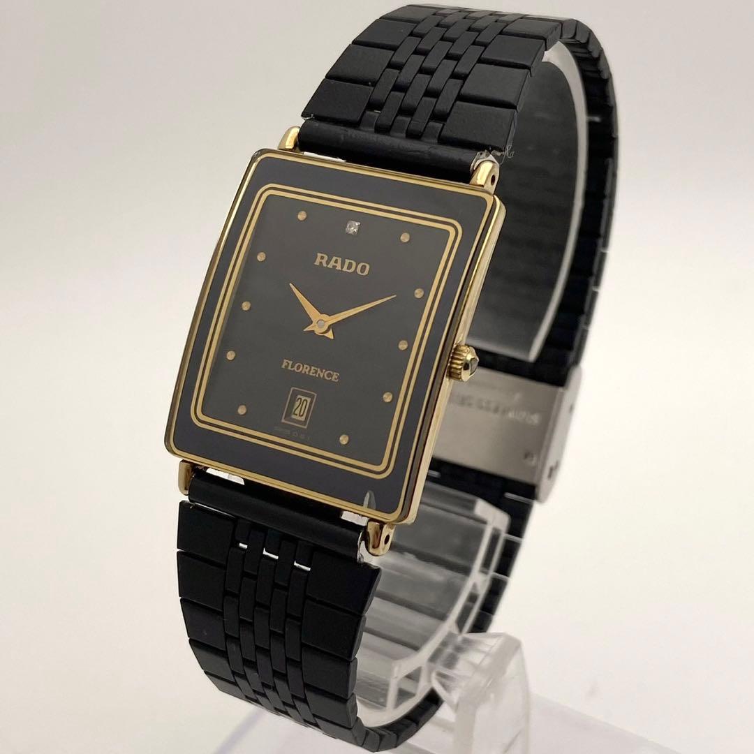 【美品　稼働品】ラドー フローレンス　クォーツ 腕時計 160.3605.2