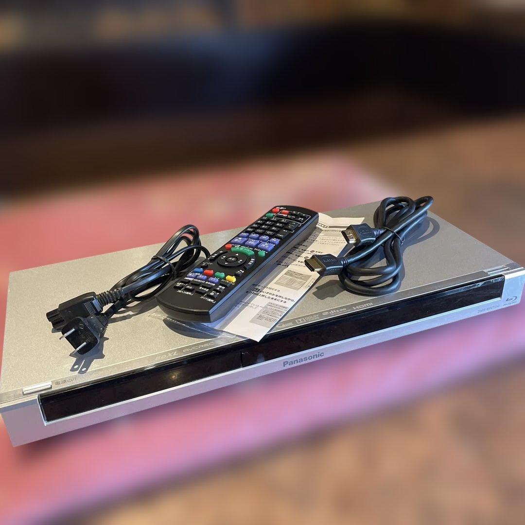 パナ DMR-BWT550/500GB/2番組W録画/フル装備/3D対応/完動品
