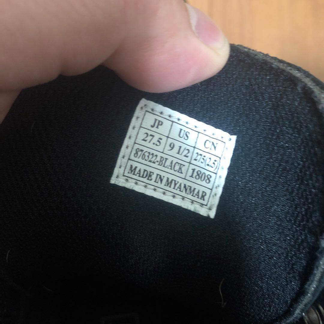 Lee リー 黒 スエード ワークブーツ ティンバーランド風