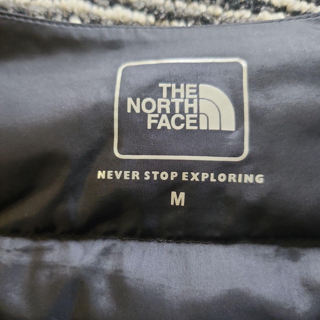 フラワー THE NORTH FACE ブラック レッドランベスト M