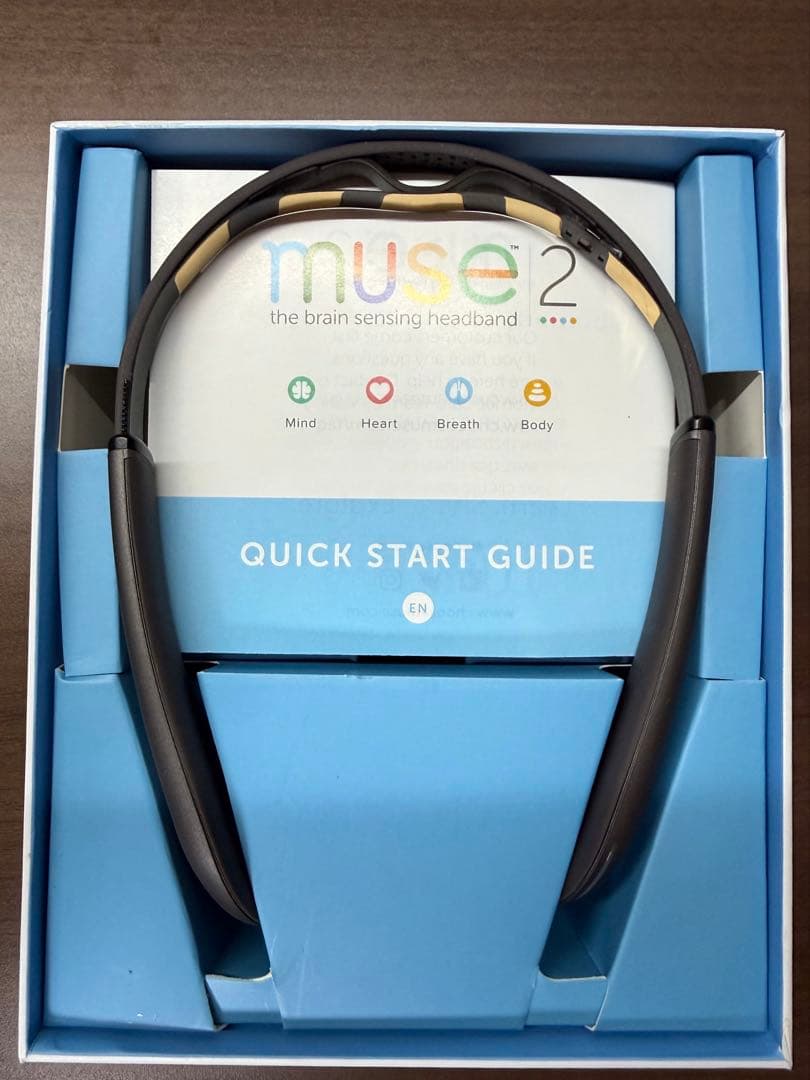 k*u様 Muse 2 脳波計 マインドフルネス瞑想 純正ハードケース付き