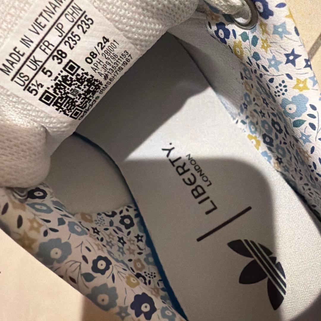 adidas Stan Smith リバティ　ロンドン　刺繍　23.5