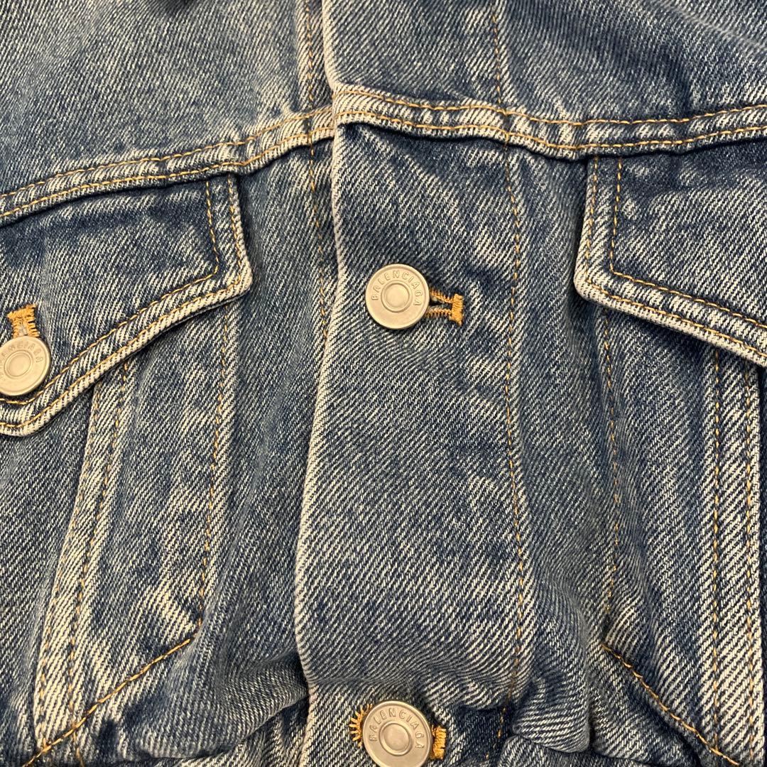 バレンシアガ スウィング　デニムジャケット