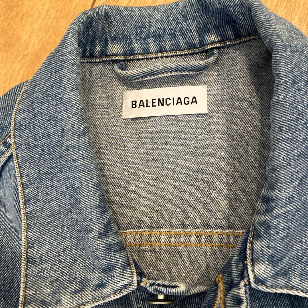 バレンシアガ スウィング　デニムジャケット