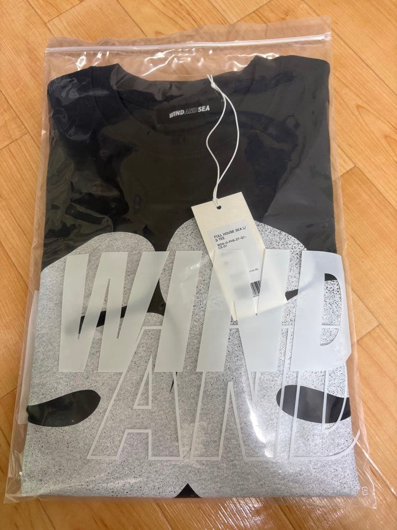 ウィンダンシー FULL HOUSE SEA L/S TEE M ブラック