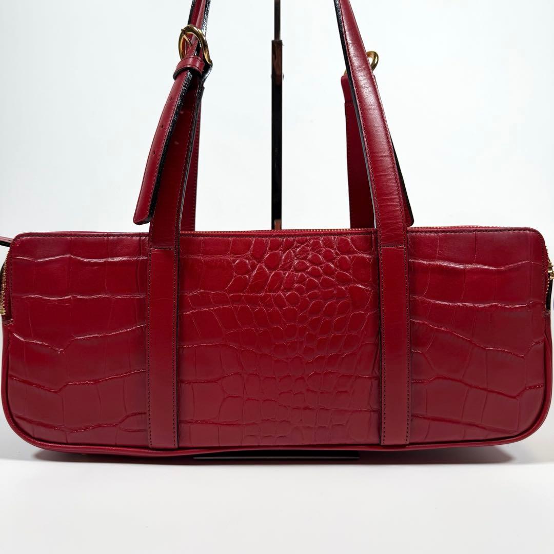 【未使用に近い】ジャーダ　ロベルタディカメリーノ　トートバッグ　TOKYO 赤