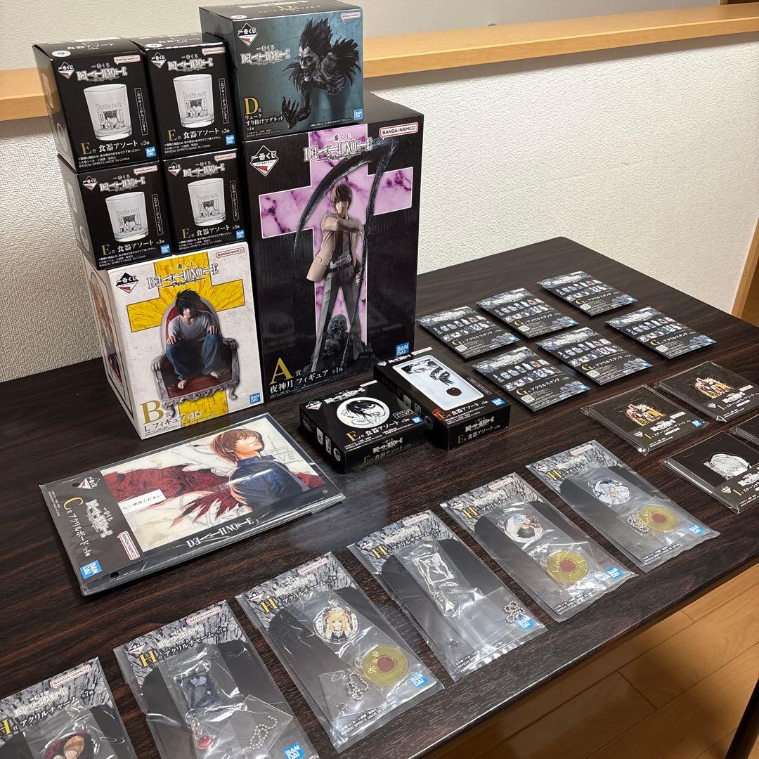デスノート 一番くじ A賞 B賞 C賞 D賞 その他 まとめ売り 未開封 新品
