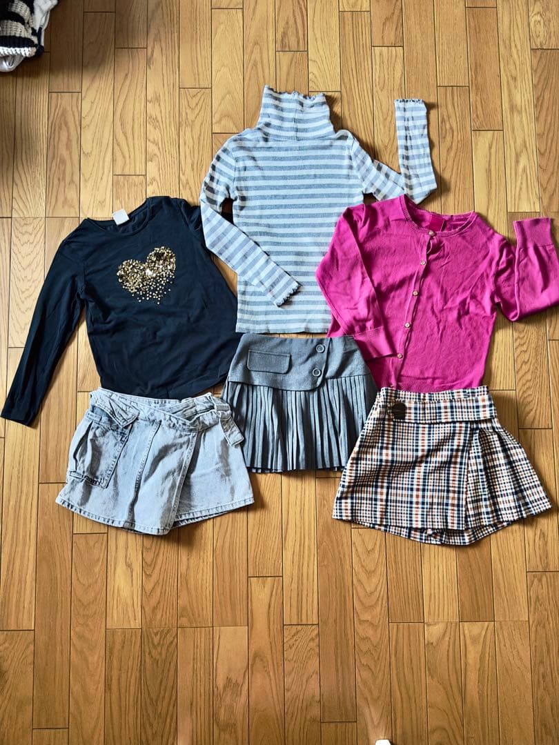wkn⭐︎　42点子供服女の子130まとめセット ZARA ラルフローレン