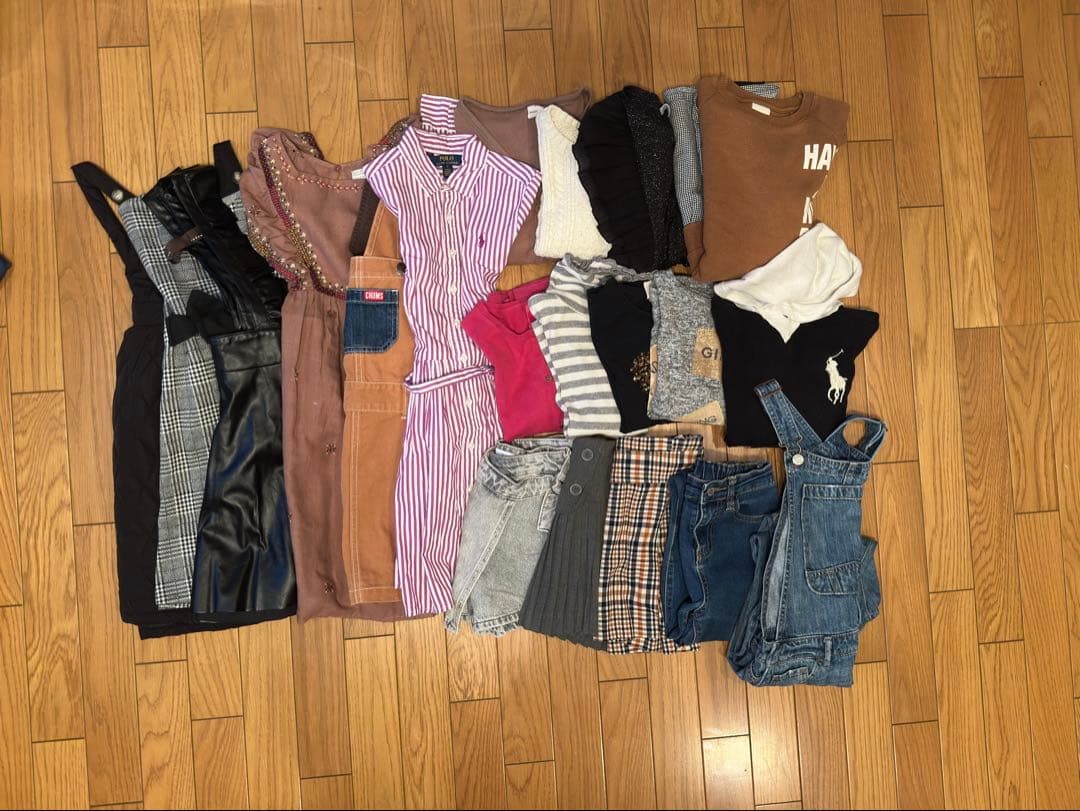 wkn⭐︎　42点子供服女の子130まとめセット ZARA ラルフローレン