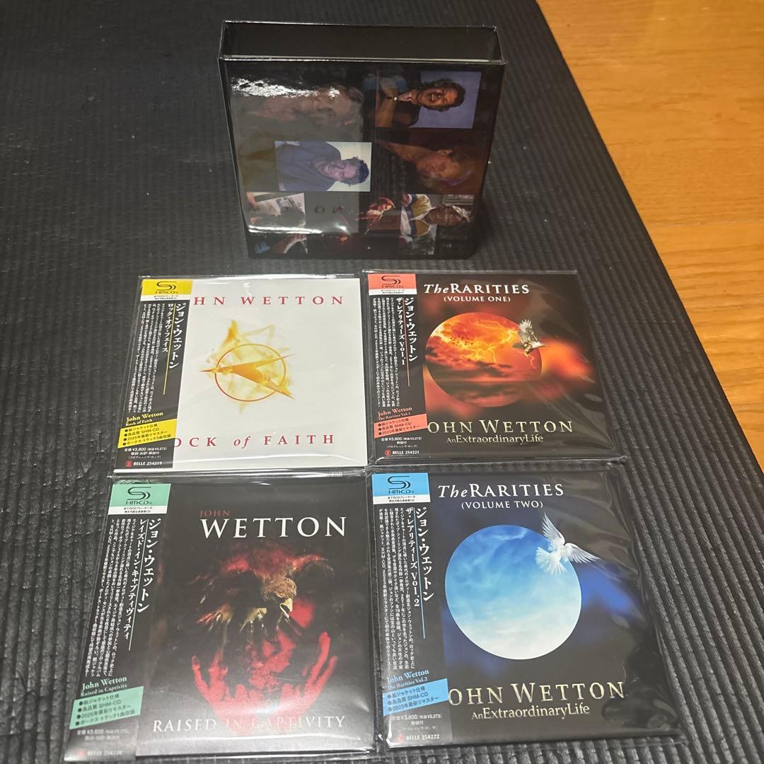 John Wetton ボックスセット　紙ジャケットSHM-CD