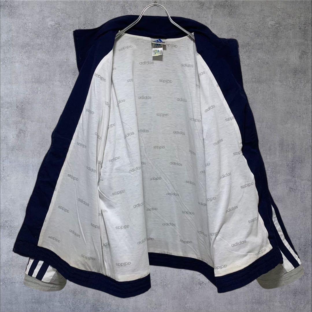 【w876】90s adidas トラックジャケット ジャージ トレフォイル