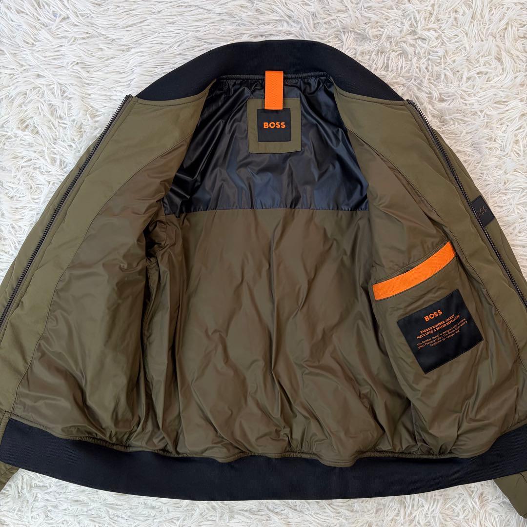 現行/M相当✨HUGO BOSS ヒューゴボス ボンバージャケット キルティング