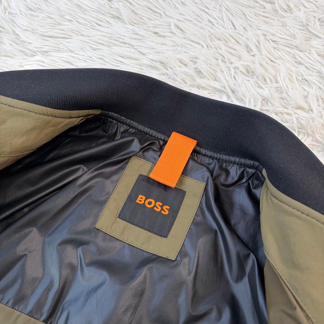 現行/M相当✨HUGO BOSS ヒューゴボス ボンバージャケット キルティング