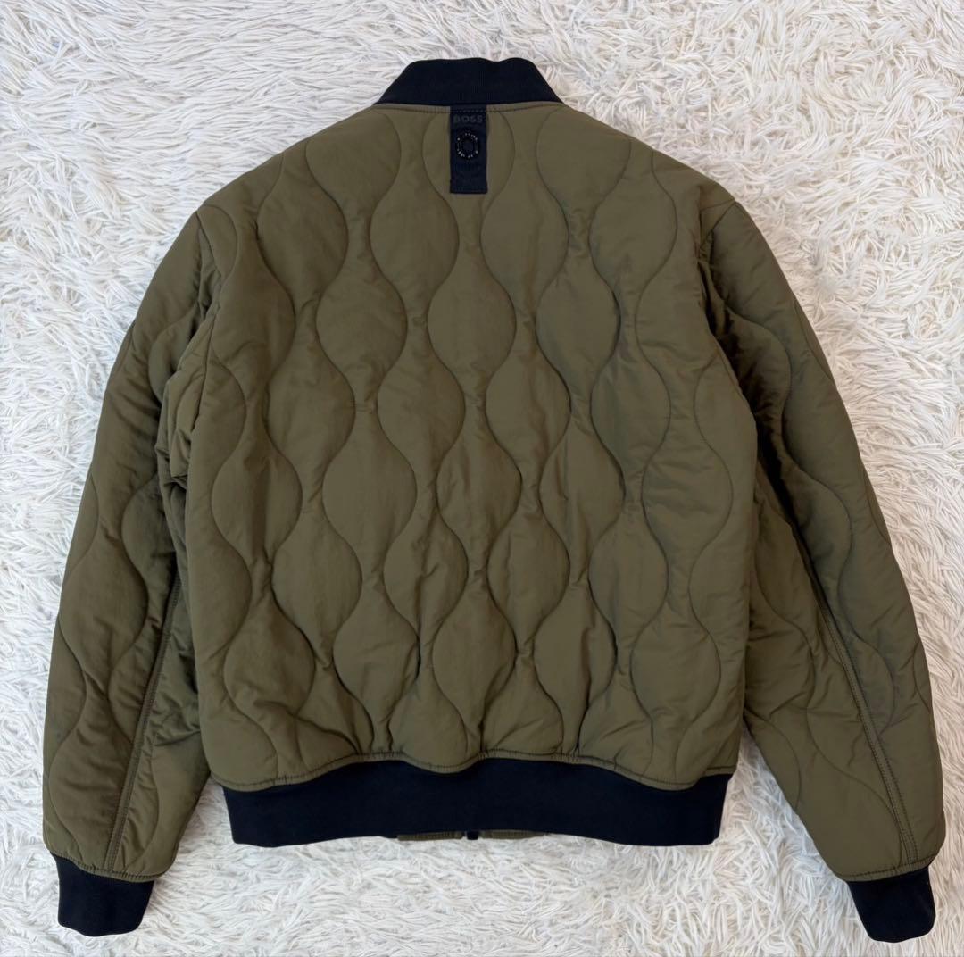 現行/M相当✨HUGO BOSS ヒューゴボス ボンバージャケット キルティング