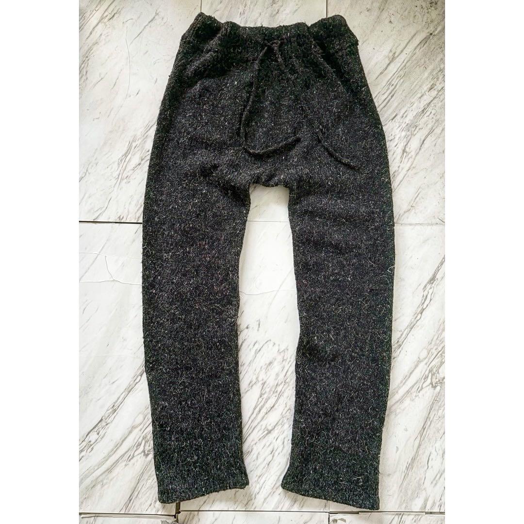vintage 60s 〜 ハンドメイド スキーウェア ウール ニットパンツ