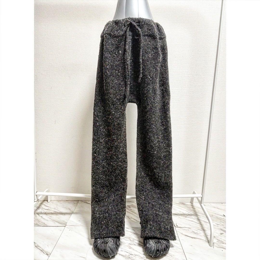 vintage 60s 〜 ハンドメイド スキーウェア ウール ニットパンツ