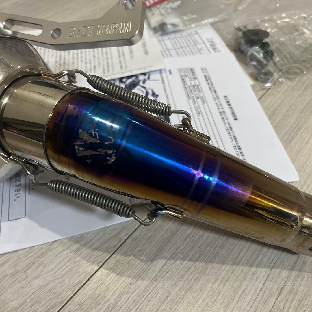 ninja250/z250 スリップオンマフラー　BEET