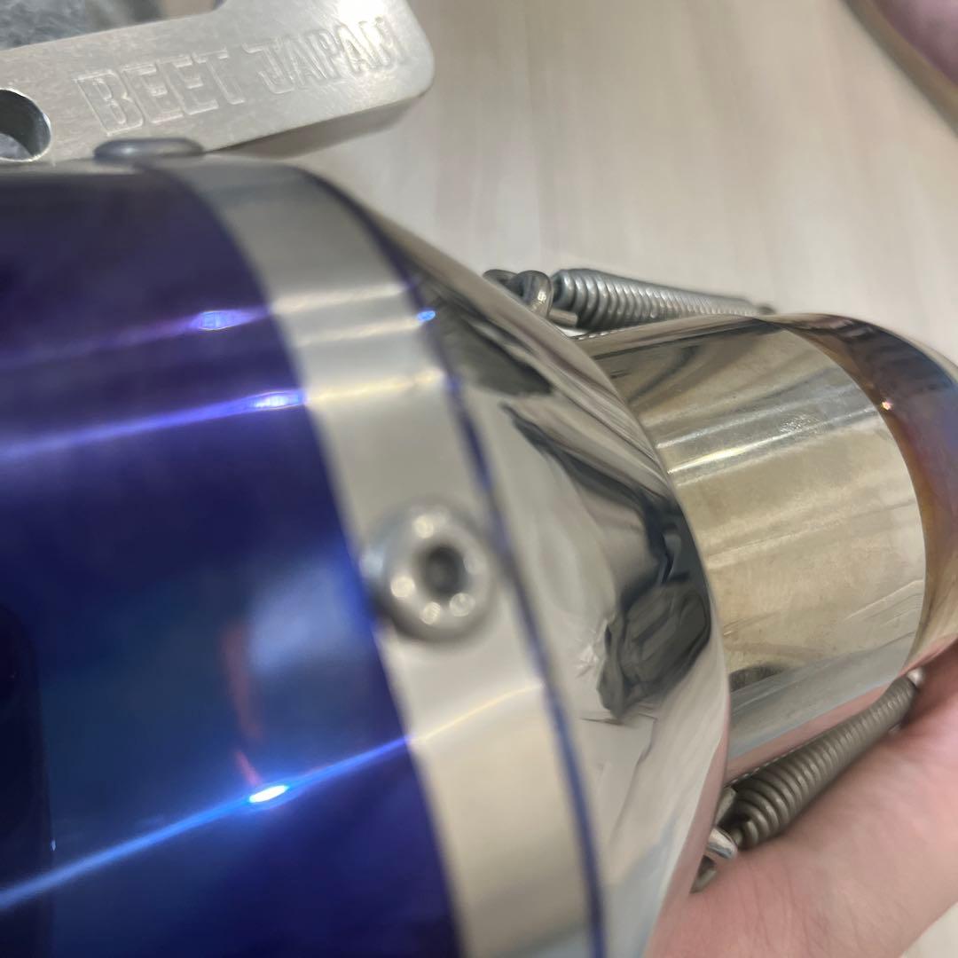 ninja250/z250 スリップオンマフラー　BEET