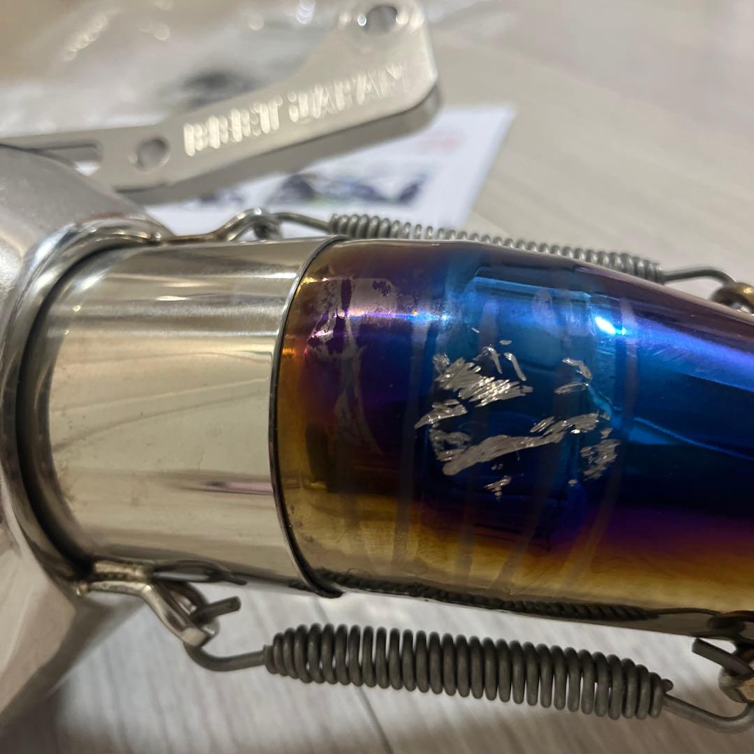 ninja250/z250 スリップオンマフラー　BEET