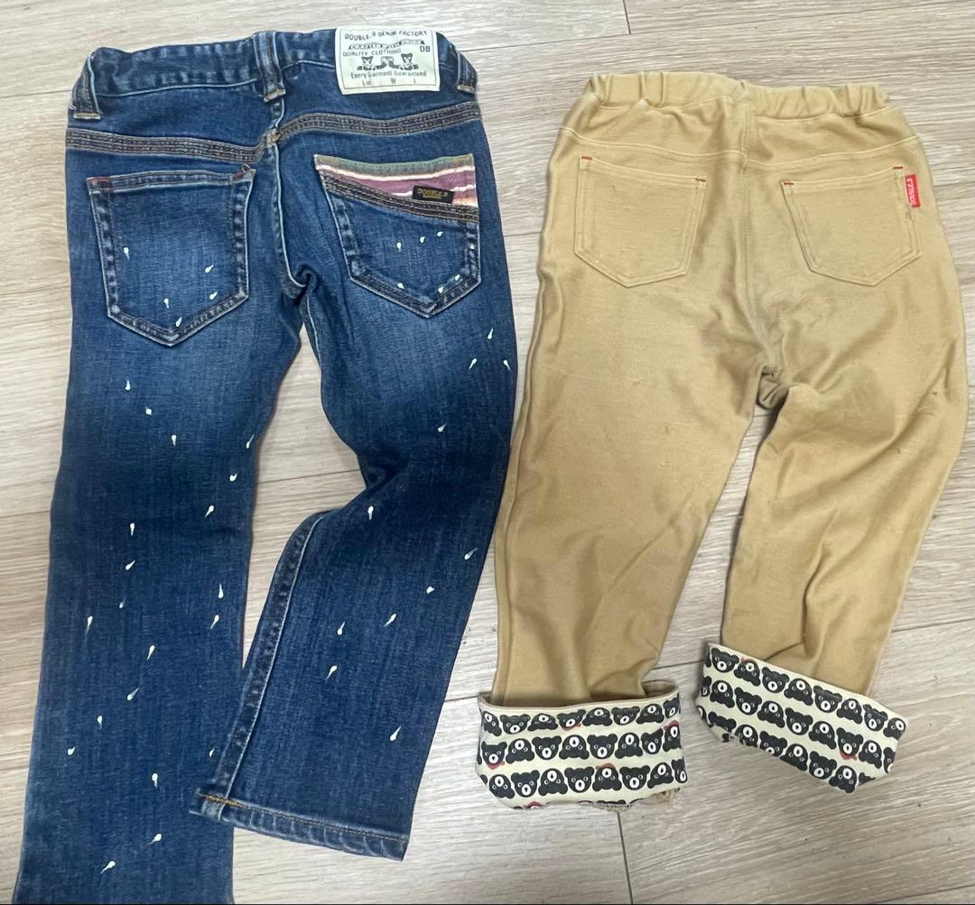 専用‼️ミキハウス　DOUBLE B トレーナー ズボン100cm 12点セット