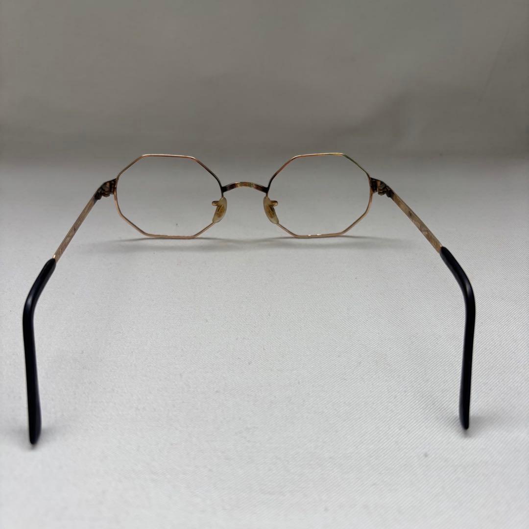 LIBERTY OPTICAL オクタゴン 八角形 メタル 金張 サングラス