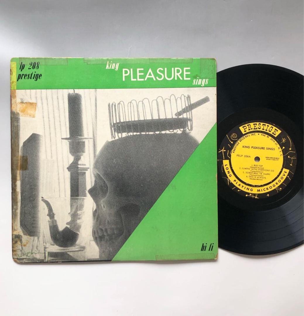 #3682【希少名盤】King Pleasure Sings ジャズ 10インチ