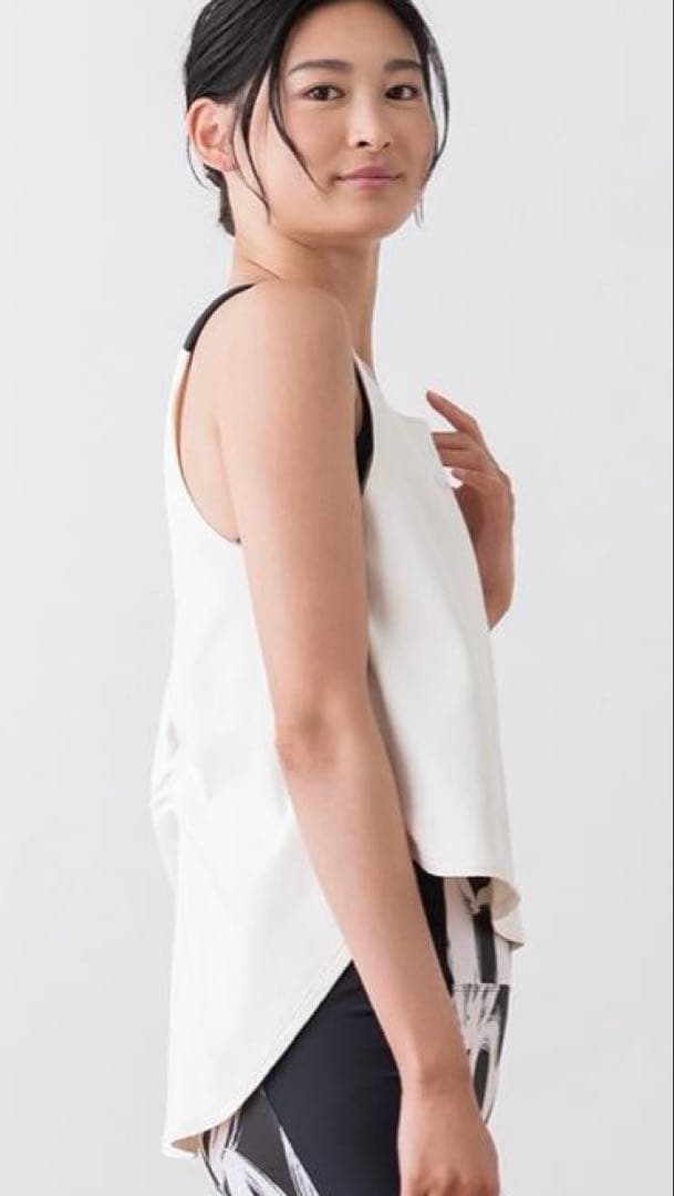 スカーラ　ハートプリントセパレートタンクトップ　M 新品