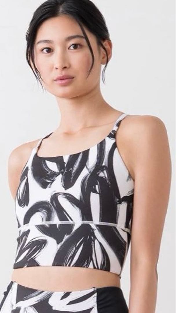 スカーラ　ハートプリントセパレートタンクトップ　M 新品