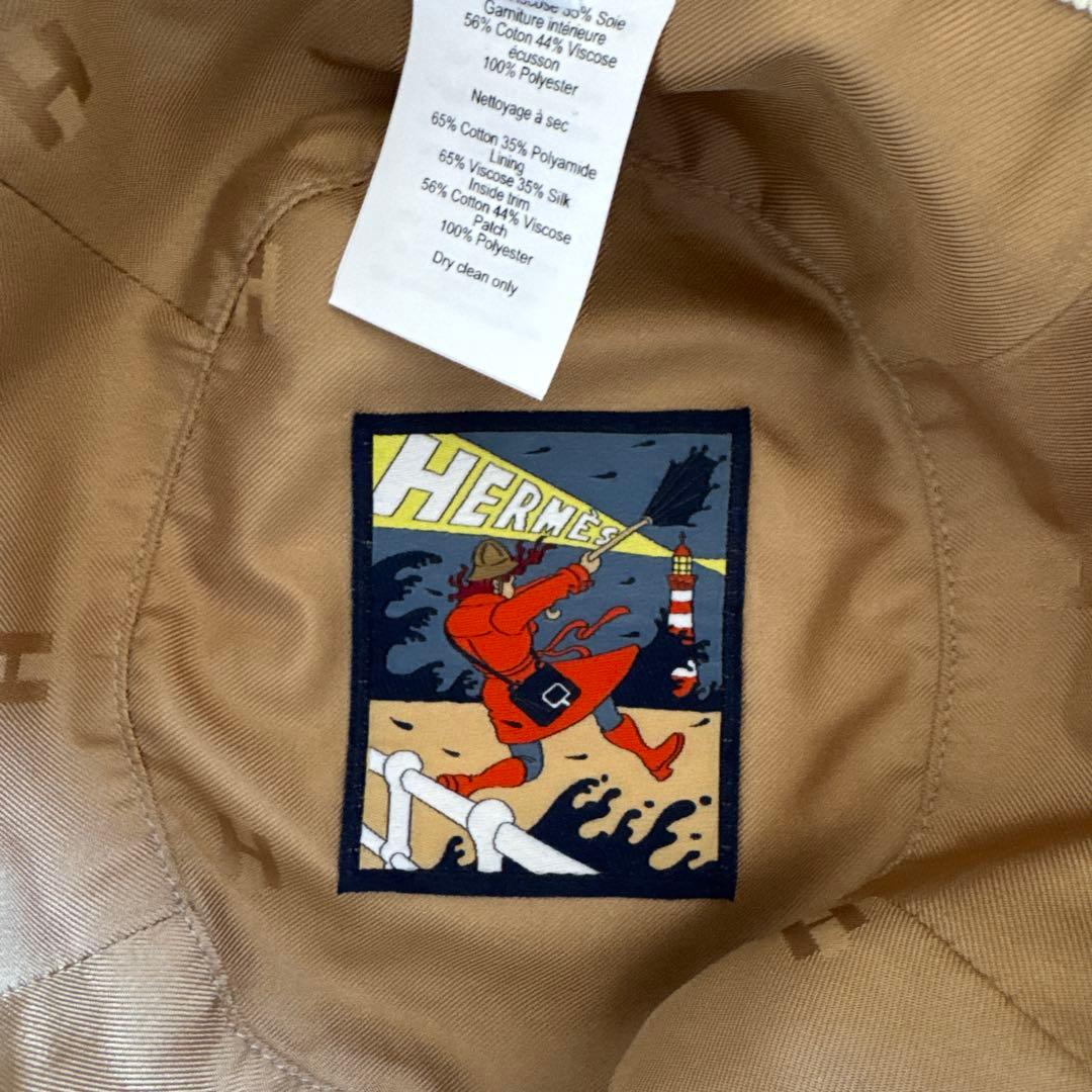 HERMES バケットハット　56