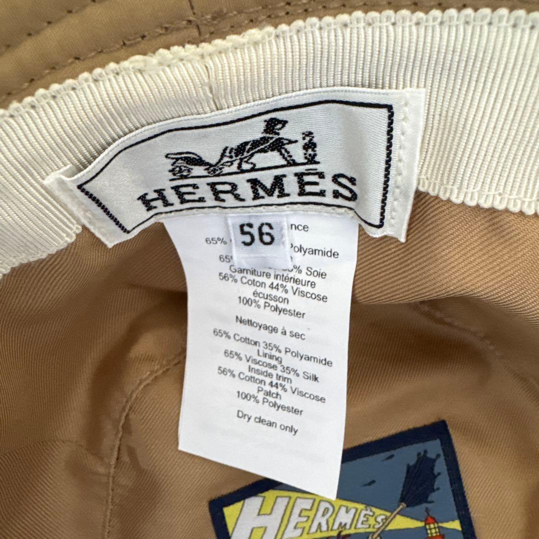 HERMES バケットハット　56