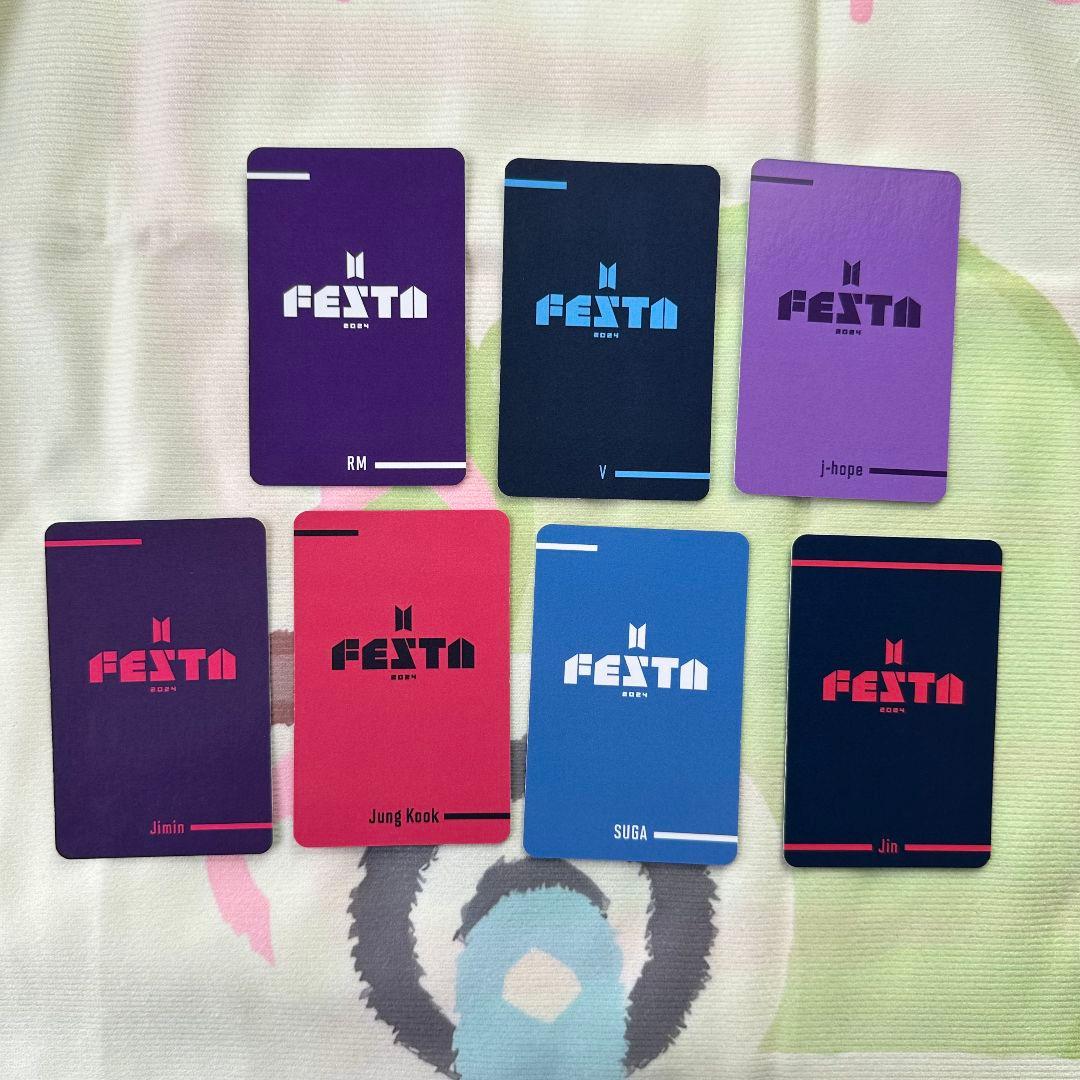 BTS 11周年 FESTA ARMY ラウンジ 特典 トレカ 7枚