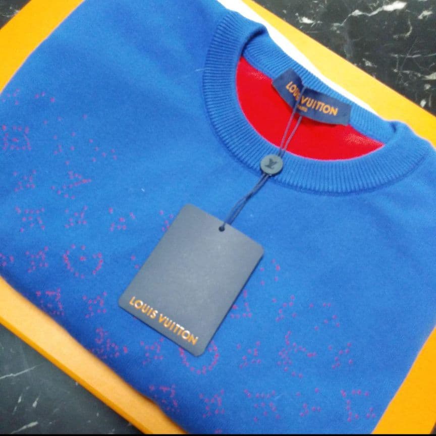 ♥️ルイヴィトン新品タグ付♥️ロゴコットン100%♣モノグラム グラデーション
