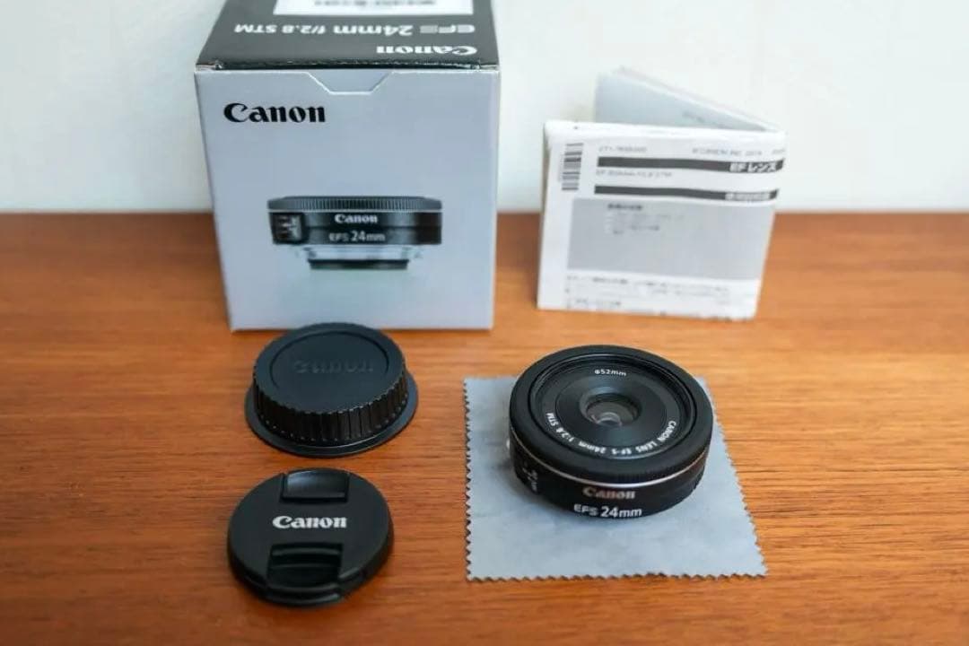 EFS24mm F2.8 STM　キヤノン　単焦点　APS-C対応 　CANON