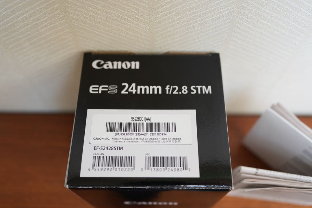 EFS24mm F2.8 STM　キヤノン　単焦点　APS-C対応 　CANON