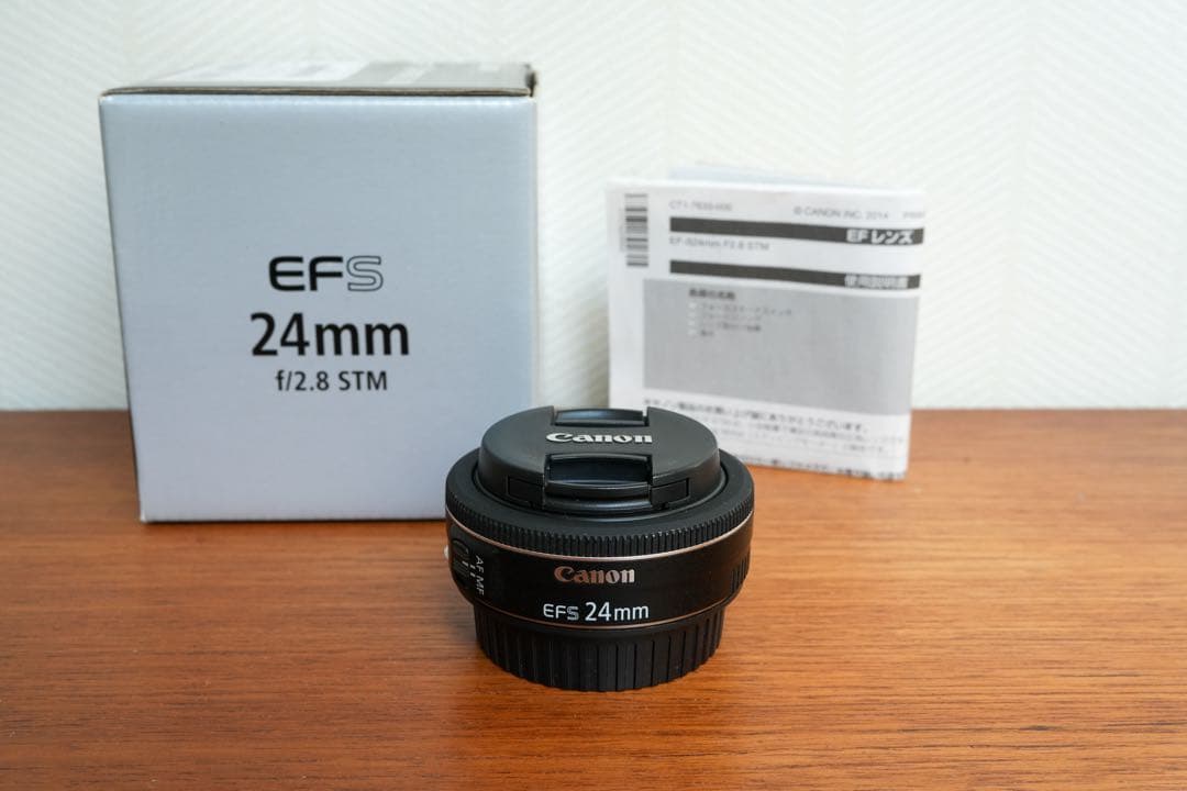 EFS24mm F2.8 STM　キヤノン　単焦点　APS-C対応 　CANON