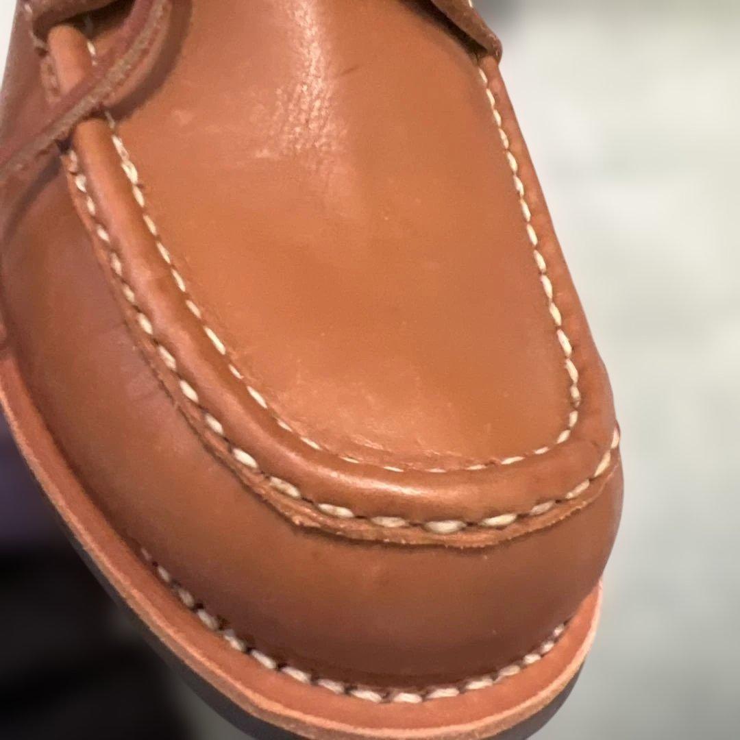 美品　Russell Moccasin ラッセルモカシン サファリ25.5