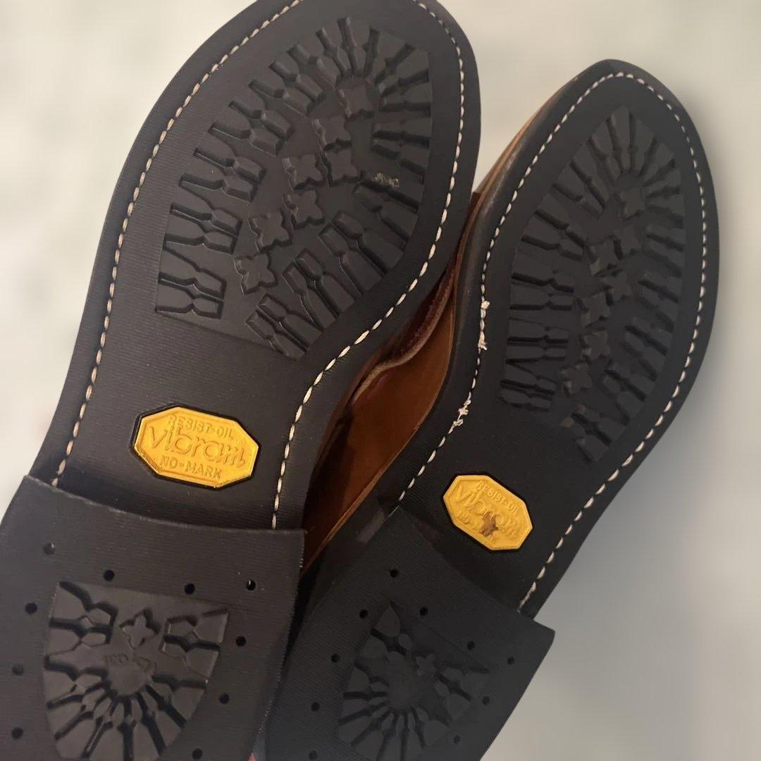 美品　Russell Moccasin ラッセルモカシン サファリ25.5