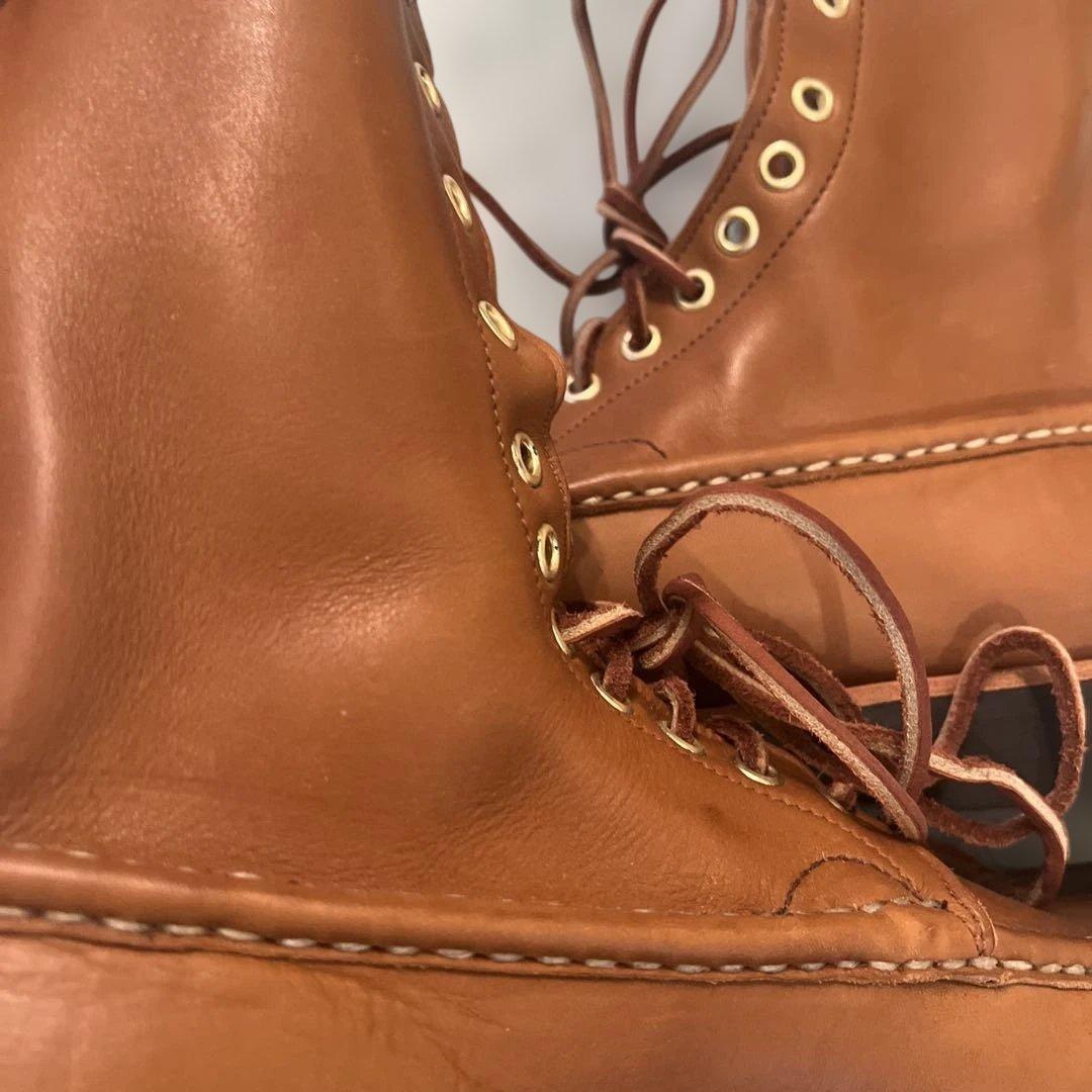 美品　Russell Moccasin ラッセルモカシン サファリ25.5