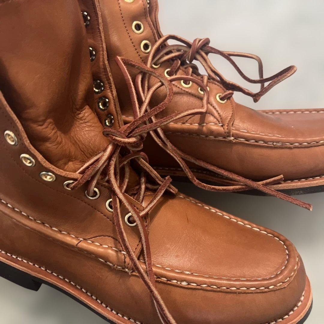 美品　Russell Moccasin ラッセルモカシン サファリ25.5