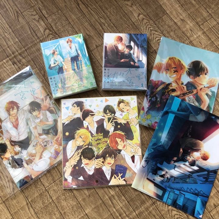 佐々木と宮野 ブルーレイ　特典　クリアファイル　セット